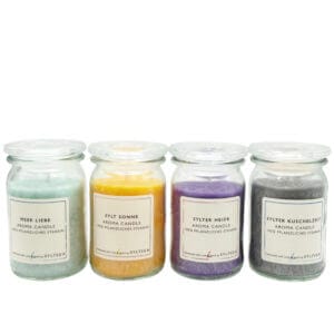 <strong>AROMA CANDLE </strong><br>100 % pflanzliches Stearin