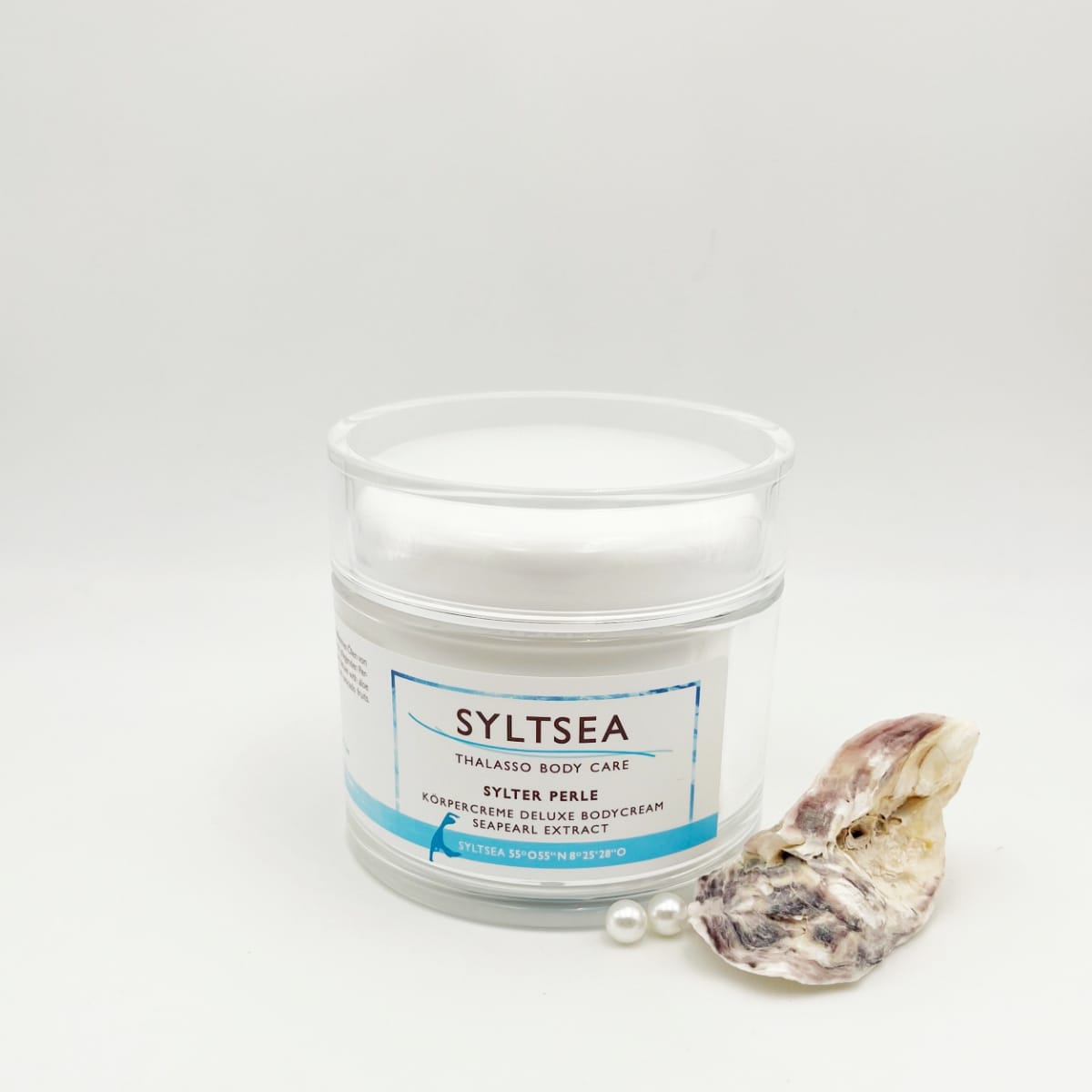 SYLTER PERLE · Deluxe Körpercreme mit Perlenextrakten · Avocado & Traubenkernöl