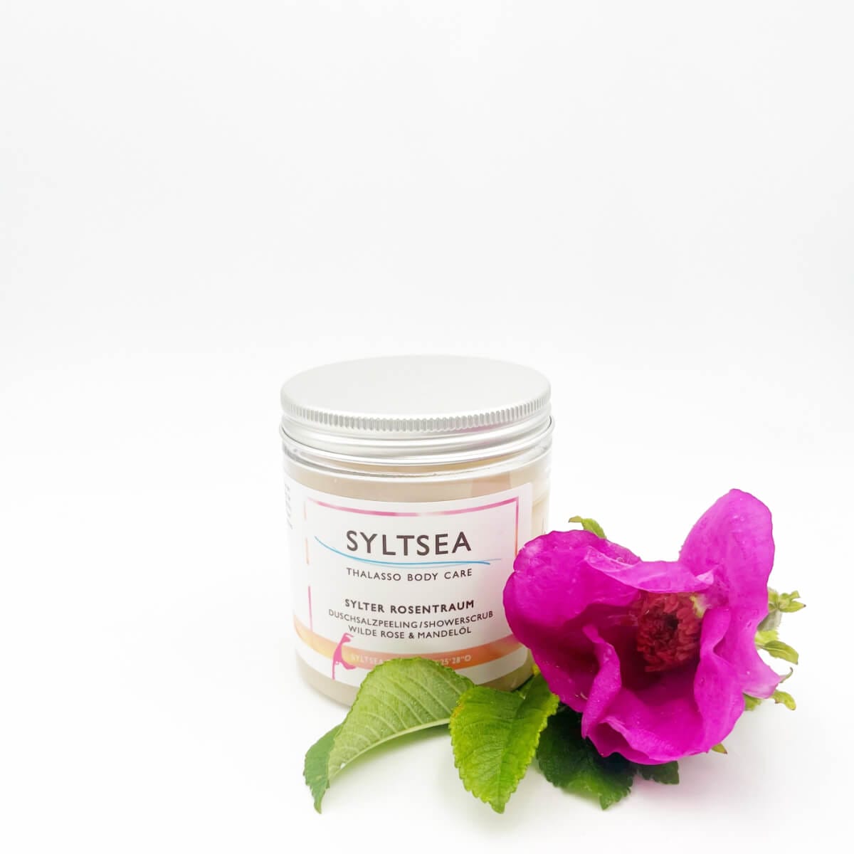 SYLTER ROSENTRAUM · Duschsalzpeeling