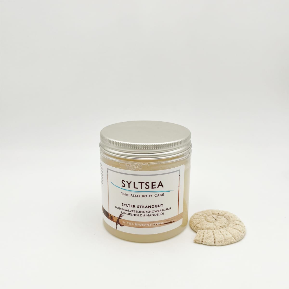 SYLTER STRANDGUT · Duschsalzpeeling · Sandelholz