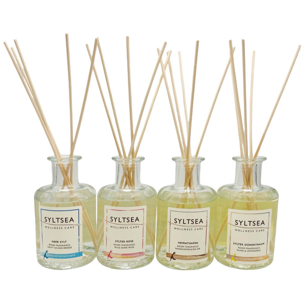 SYLTSEA Edelduft · Raumaroma mit Bambusstäbchen · 100 % Inselfeeling zu Hause
